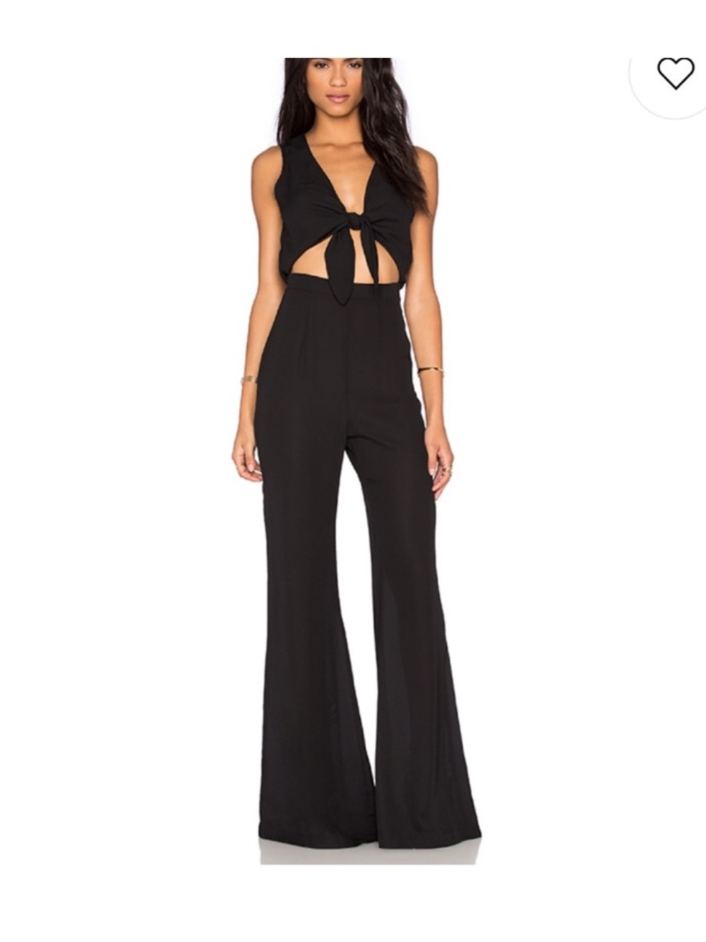 SHOW ME YOUR MUMU JACKSON JUMPSUIT CUTOUT PANTSUIT SIZE S
